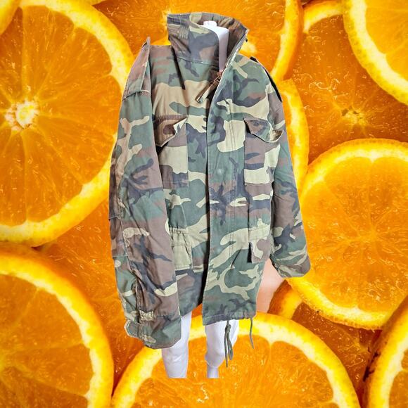 Rothco Ultra Force Men's Camo Cotton Blend U.S. Army Field‎ Coat Size S - Picture 1 of 8